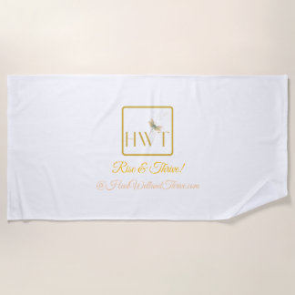 Elegante und inspirierende HWT Gold Collection Strandtuch