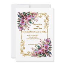 Elegante und lebendige Orchideenblumen Hochzeiten