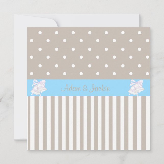 ELEGANTE UND MODERNE EINLADUNG (Vorderseite)