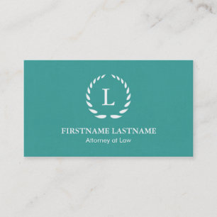 Elegante und moderne Rechtsanwalt-Visitenkarten Visitenkarte