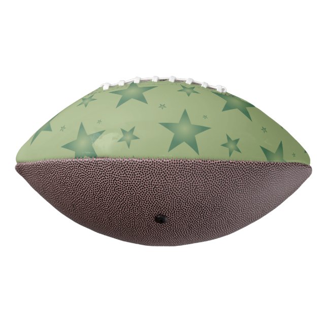 Elegante und stilvolle Olive Stars auf dem Sage Gr Football (Gedreht 270)