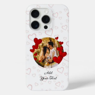 Elegante Valentine, Liebe, Jubiläum Rotes Herz Case-Mate iPhone Hülle