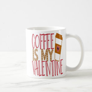 Elegante Valentine Liebe Kaffeetasse