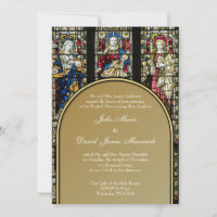 Elegante verkleidete katholische Hochzeit