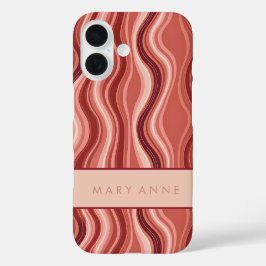 Elegante vertikale Streifen iPhone 16 Hülle