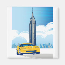 ELEGANTE VETTE AUTOMOBILE ART