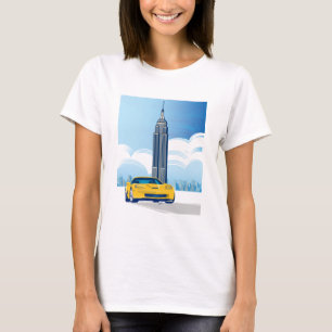 ELEGANTE VETTE AUTOMOBILE ART T-Shirt