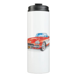 ELEGANTE VETTE AUTOMOBILE ART THERMOSBECHER