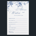 Elegante Viktorianische Blumenwünsche & Advice Car<br><div class="desc">Personalisieren Sie mit der Braut zu sein Name und Datum der Dusche. Für weitere Anpassungen klicken Sie bitte auf den Link "Weiter anpassen". Wenn Sie Hilfe benötigen,  kontaktieren Sie mich bitte.</div>