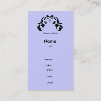 elegante viktorianische businesscards visitenkarte