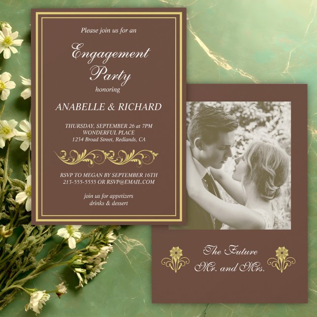 Elegante Viktorianische Einsatzpartei Einladung (Von Creator hochgeladen)