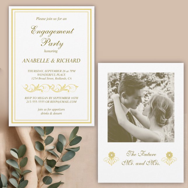 Elegante Viktorianische Einsatzpartei Einladung (Von Creator hochgeladen)