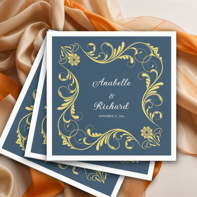 Elegante Viktorianische Hochzeit Serviette (Von Creator hochgeladen)