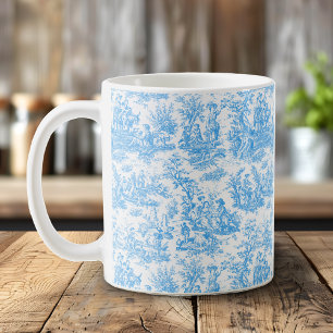 Elegante Vintage Aquarelle Kaffeetasse