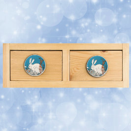 Elegante Vintage Blume Keramikknauf