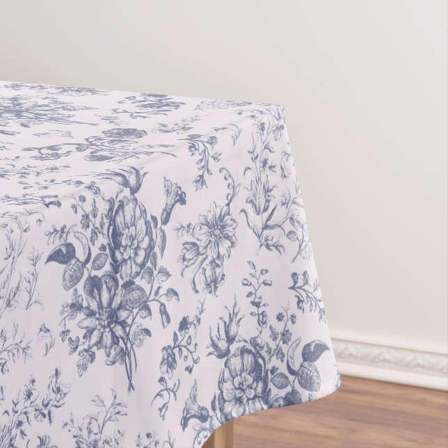 Elegante Vintage Blumen Tischdecke (Beispiel)