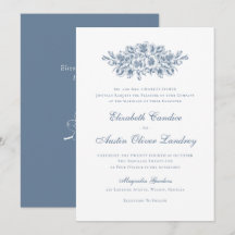 Elegante Vintage Botanische Klassische Hochzeit