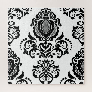 Elegante Vintage Damaske Nahtlose Textur