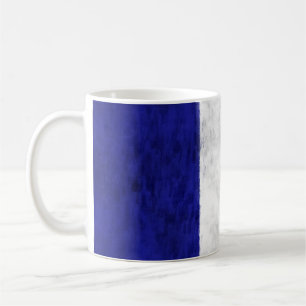 Elegante, Vintage französische Flaggen bedeckte Ke Kaffeetasse