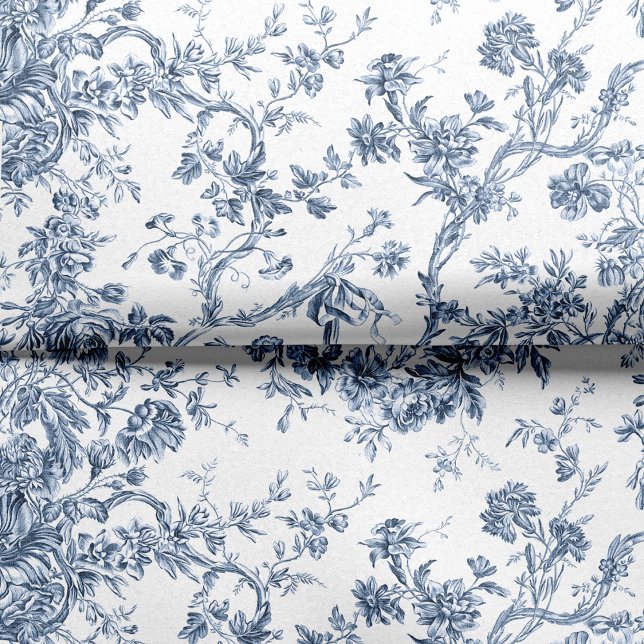 Elegante Vintage französische Stickereitoilette Seidenpapier (Von Creator hochgeladen)