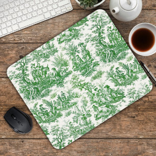 Elegante Vintage Grüntüte Mousepad