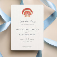 Elegante Vintage Hochzeit der Muschel Nautical Isl