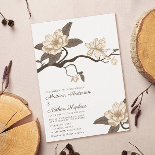 Elegante Vintage Hochzeit Einladung