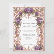 Elegante Vintage Hochzeit im Jugendstil