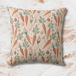 Elegante Vintage-Karotten mit Blüten und kleinen E Kissen