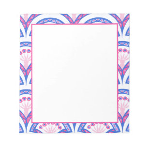 Elegante Vintage-Ornamentkunst Notizblock