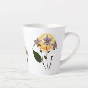 Elegante Vintage-Pfirsichrose-Schmetterling Klein  Milchtasse