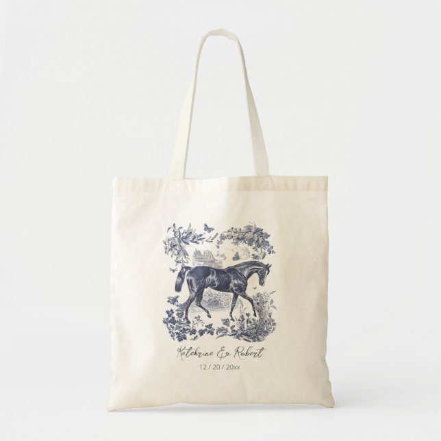 Elegante Vintage Rodeltour Tragetasche (Vorne)