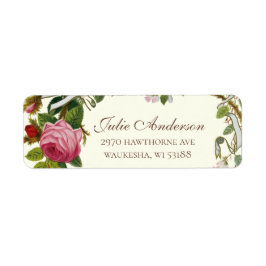 Elegante Vintage-Rosa-Rosen-Hochzeit