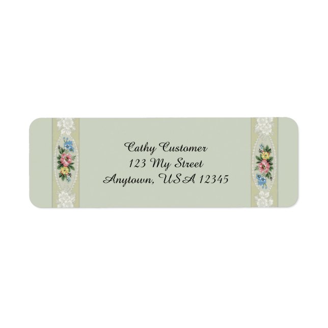 Elegante Vintage Rose (Vorne)