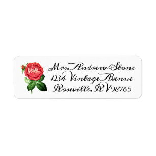 Elegante Vintage Rose Feminine