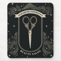 Elegante Vintage-Schere Friseursalon