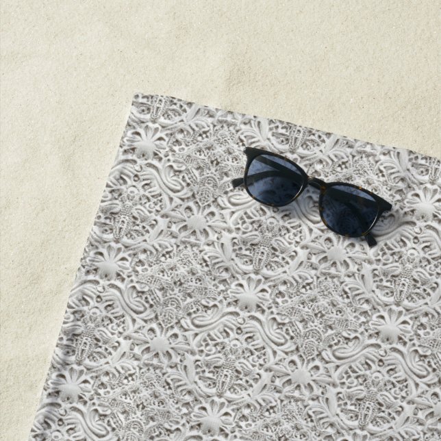 Elegante Vintage Spitze Strandtuch (Beispiel)