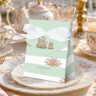 Elegante Vintage-Teeparty-Brautabschiedsparty Geschenkschachtel