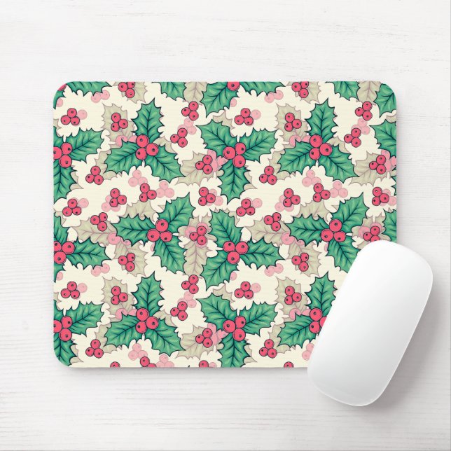 Elegante Vintage Weihnachten | Mousepad (Mit Mouse)
