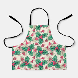 Elegante Vintage Weihnachten | Schürze