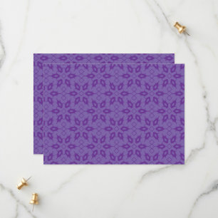 Elegante violette Hochzeit - Save-the-Date-Karte Save The Date