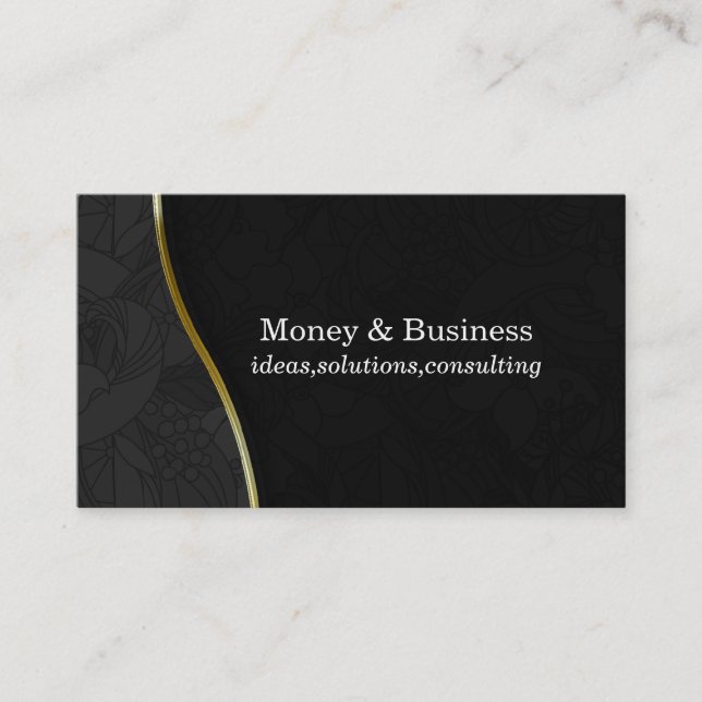 Elegante Visitenkarte (Vorderseite)