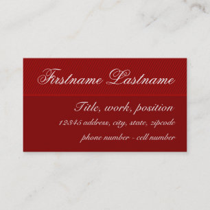 Elegante Visitenkarte