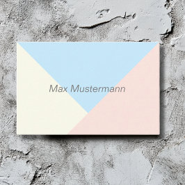 elegante visitenkarte