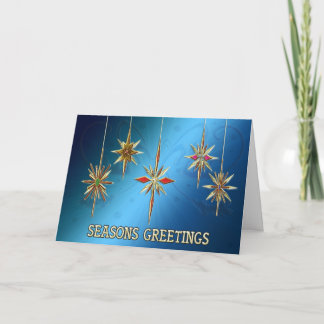 Elegante Visitenkarte für Frohe Festtage Feiertagskarte