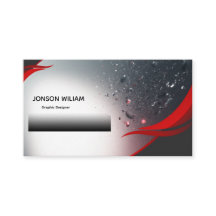 Elegante Visitenkarte für Grafikdesigner | Maßgesc