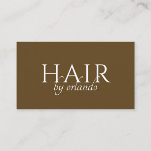 Elegante Visitenkarte für Minimalist-Make-up-Artis