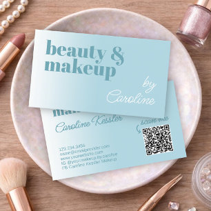 Elegante Visitenkarte für professionelle Visagiste
