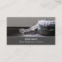 Elegante Visitenkarte für Zahnärzte