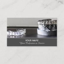 Elegante Visitenkarte für Zahnärzte
